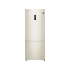 Холодильник LG GC-B569PECM инверторный, бежевый, с технологией DoorCooling, объемом 451л