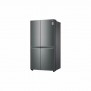 Холодильник LG GC-B257JLYV инверторный, Side by Side, темный графит, объемом 643л 