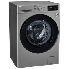 Узкая стиральная машина LG F2M5HS6S c функцией пара Steam, 7кг
